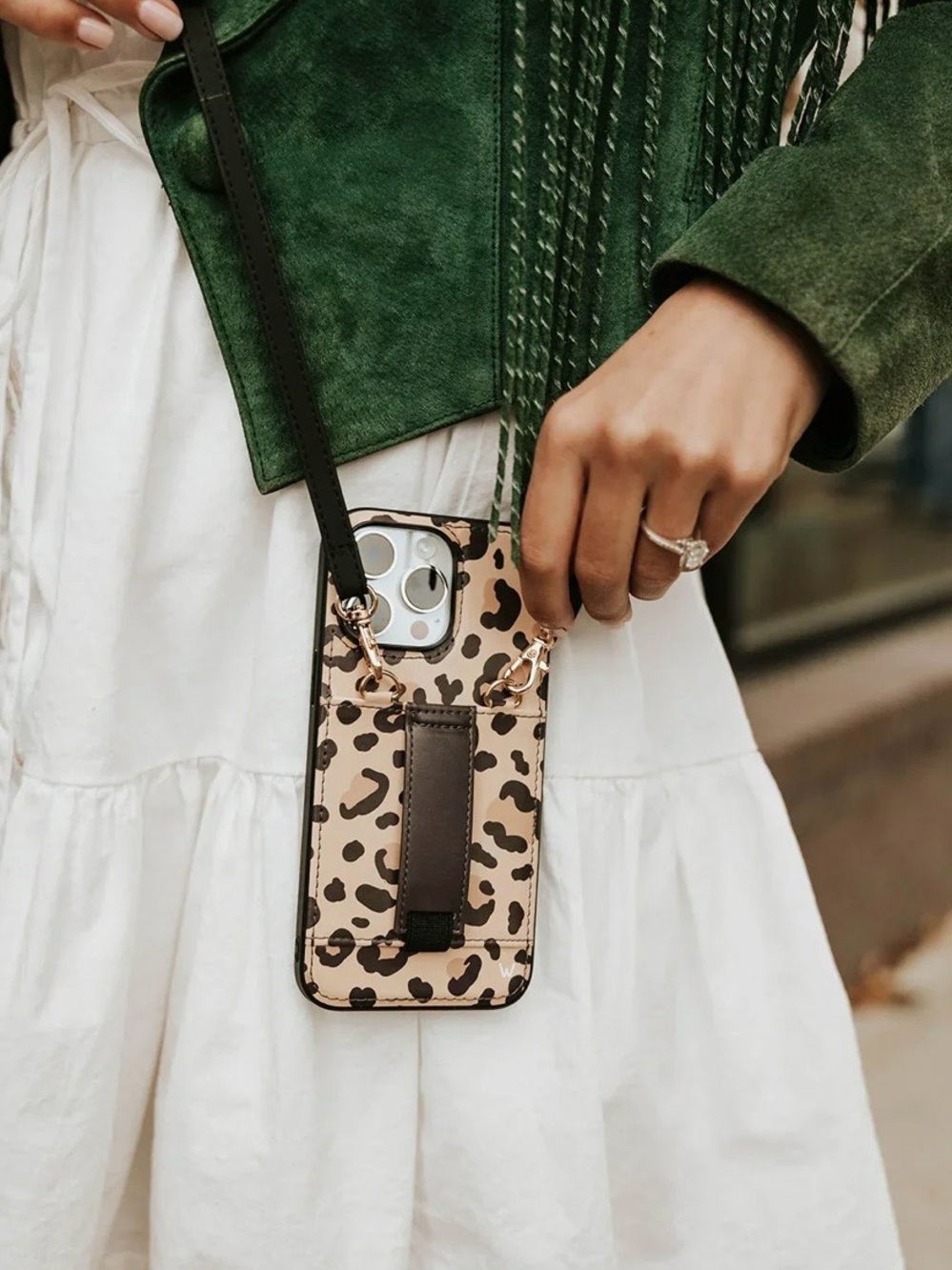 Walli Case “Brown Leopard Purse Case” iPhone 13 Pro Max NWT